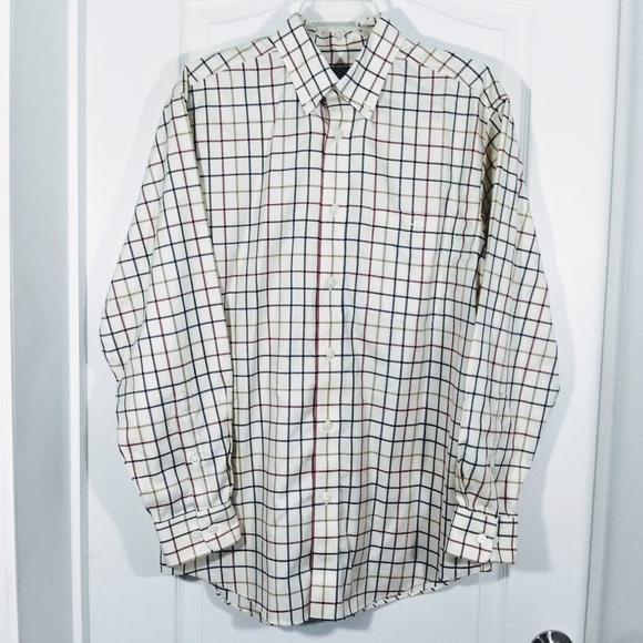 Orvis Other - Orvis 100% Cotton Button Down Plaid Shirt Med